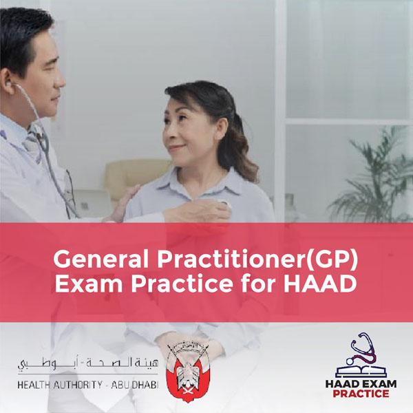 General Practitioner (GP) Exam Practice for HAAD