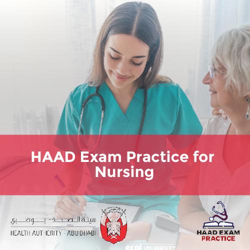 HAAD Exam Practices for Nursing HAAD EXAM PRACTICE