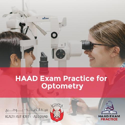 HAAD Exam Practice for Optometry