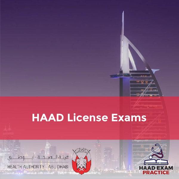 HAAD License Exams