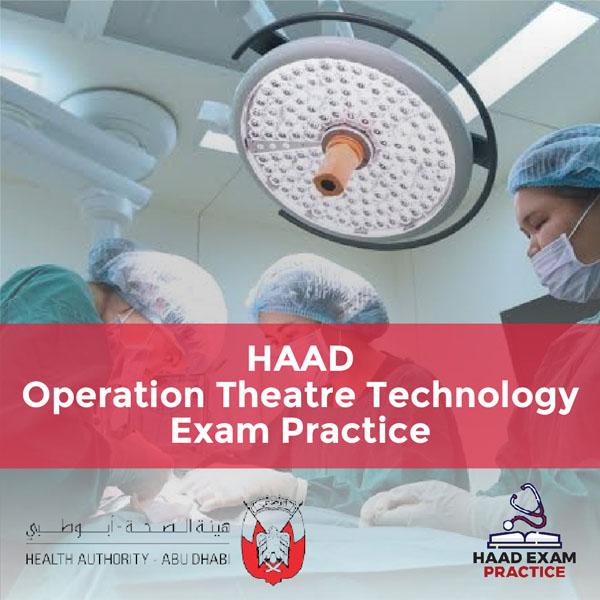 HAAD Operation Theatre Technology Exam Practice