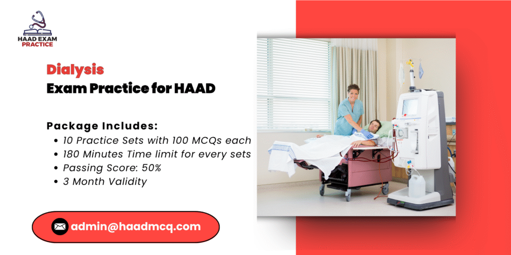 Dialysis Exam practice for HAAD