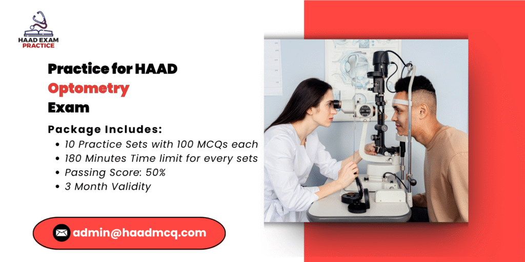 Practice for HAAD Optometry Exam