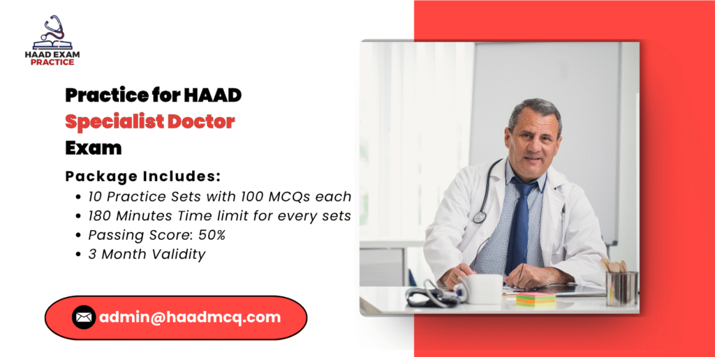 Practice for HAAD Specialist Doctor Exam