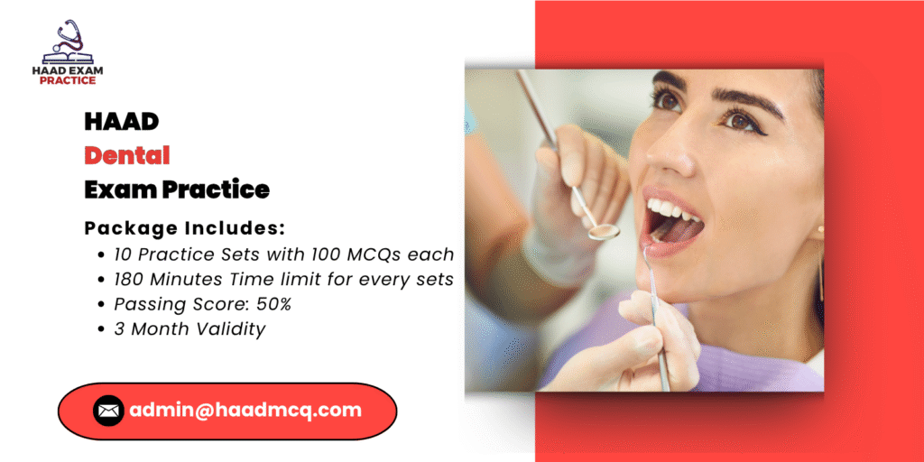 HAAD Dental Exam Practice