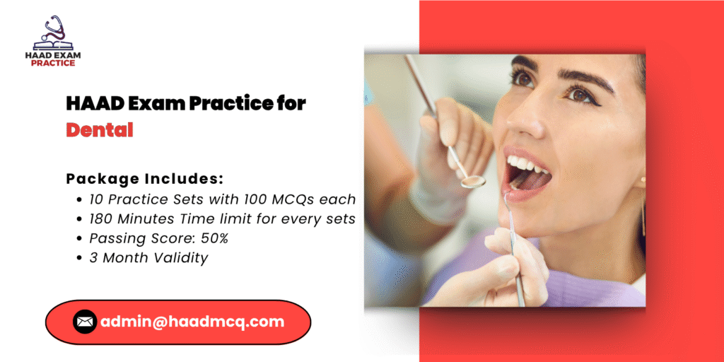 HAAD Exam Practice for Dental