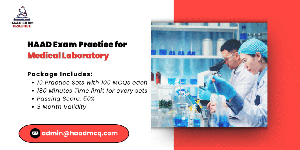 HAAD Exam Practice for Medical Laboratory