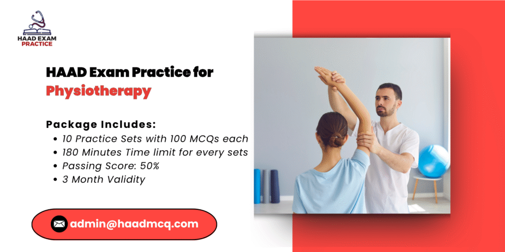 HAAD Exam Practice for Physiotherapy