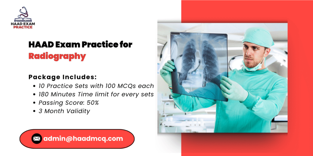 HAAD Exam Practice for Radiography