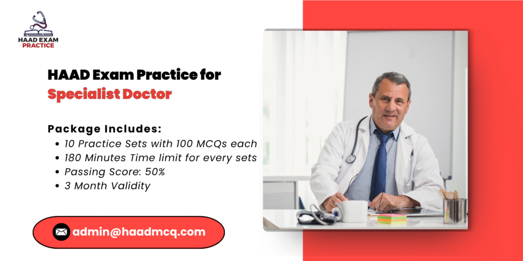 HAAD Exam Practice for Specialist Doctor