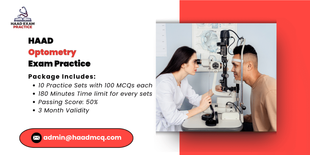 HAAD Optometry Exam Practice