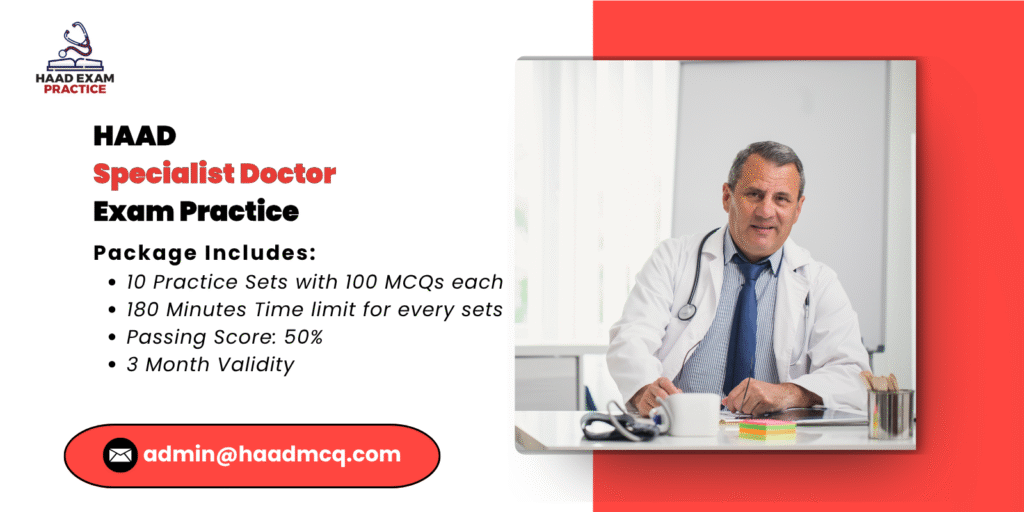 HAAD Specialist Doctors Exam Practice