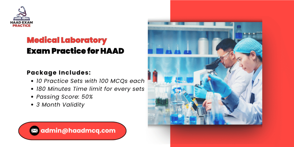 Medical Laboratory Exam practice for HAAD