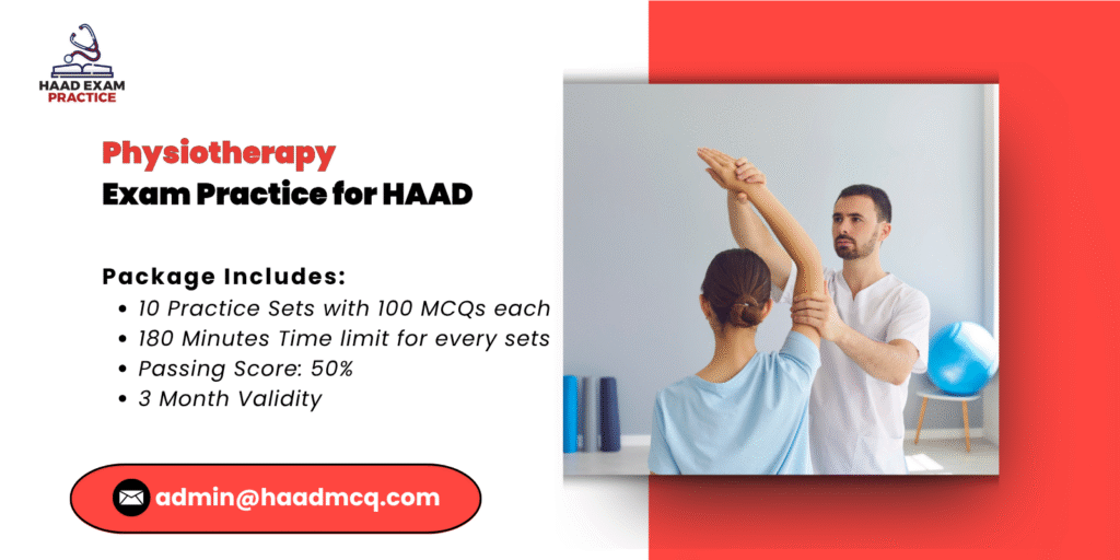 Physiotherapy Exam practice for HAAD