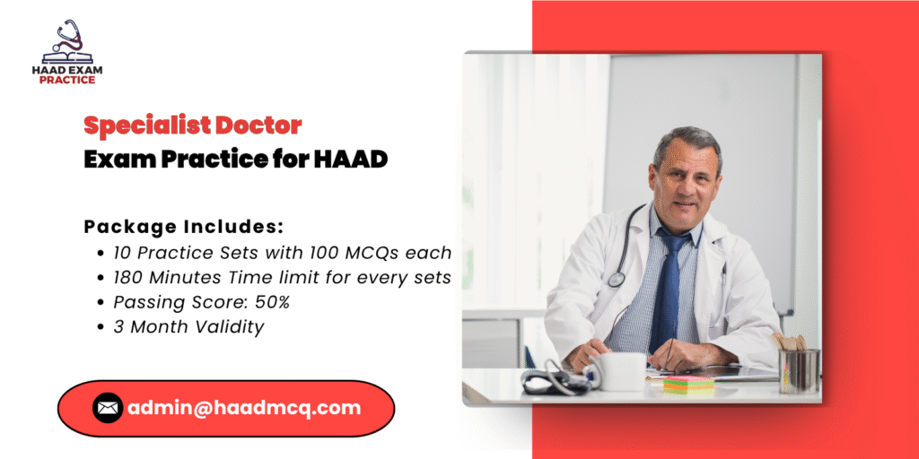 Specialist Doctor Exam Practice for HAAD