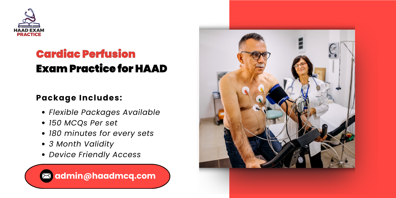 Cardiac Perfusion Exam Practice for HAAD