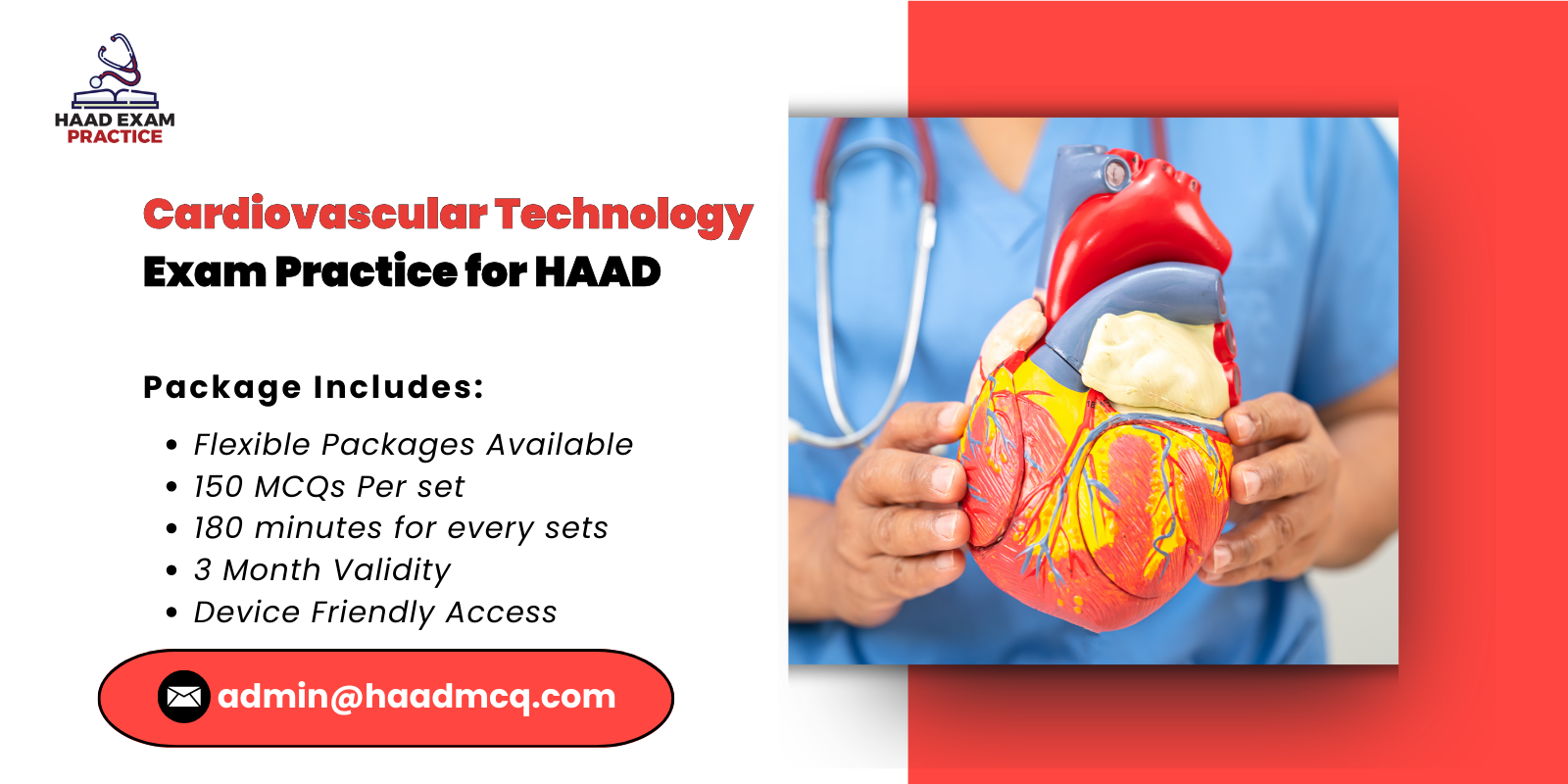 Cardiovascular Technology Exam Practice for HAAD