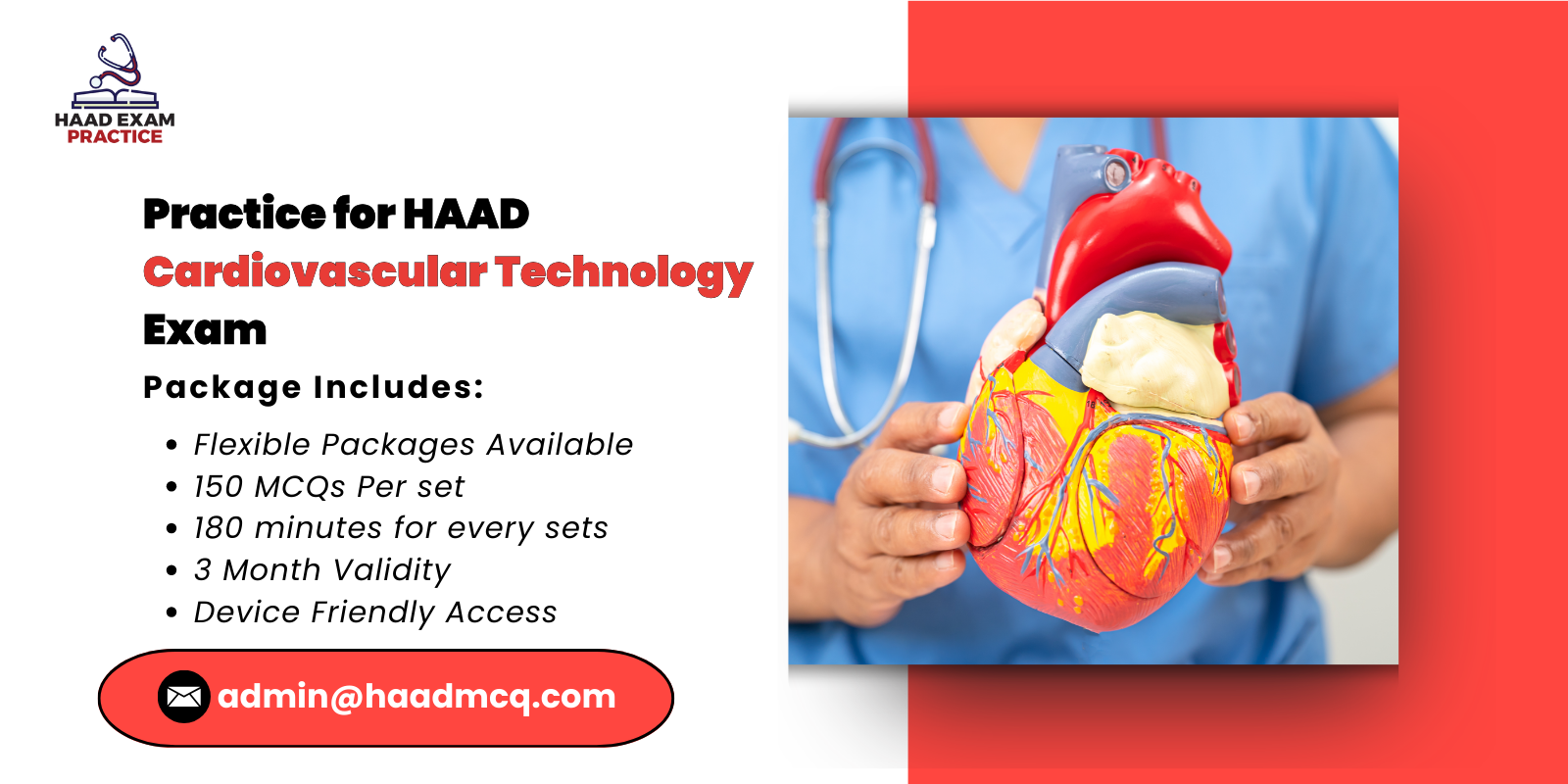 Practice for HAAD Cardiovascular Technology Exam
