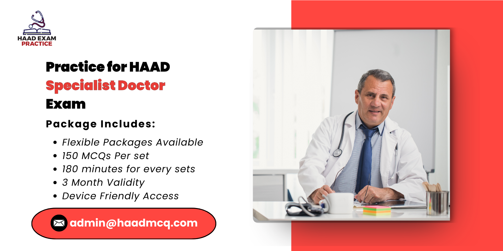 Practice for HAAD Specialist Doctor Exam
