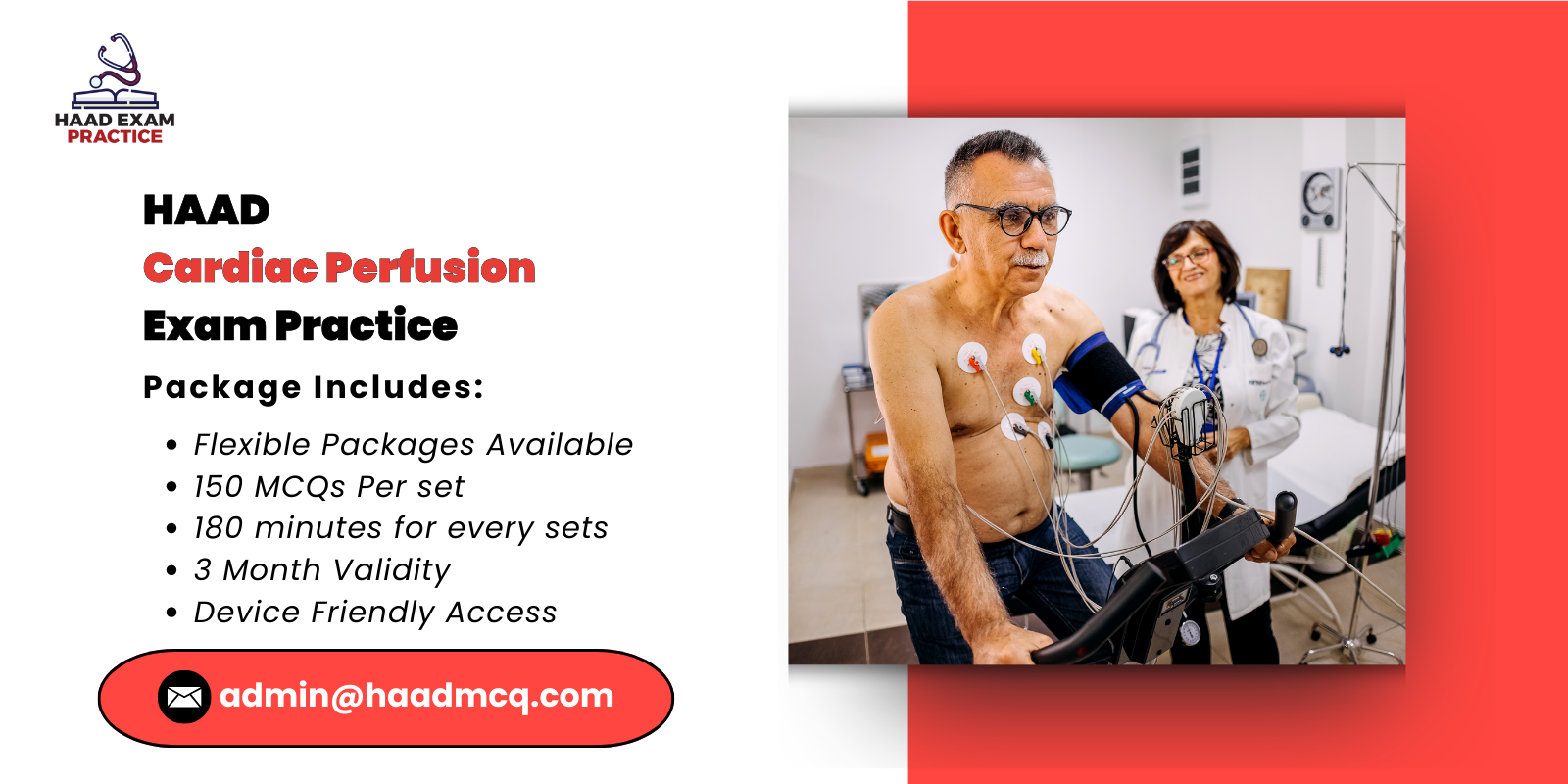 HAAD Cardiac Perfusion Exam Practice
