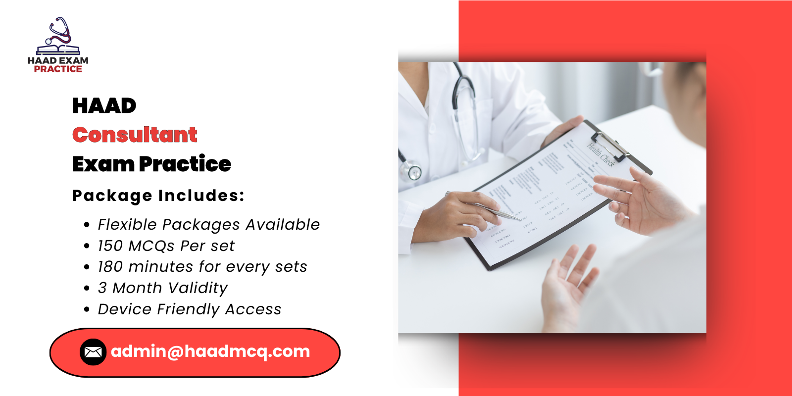 HAAD Consultant Exam Practice