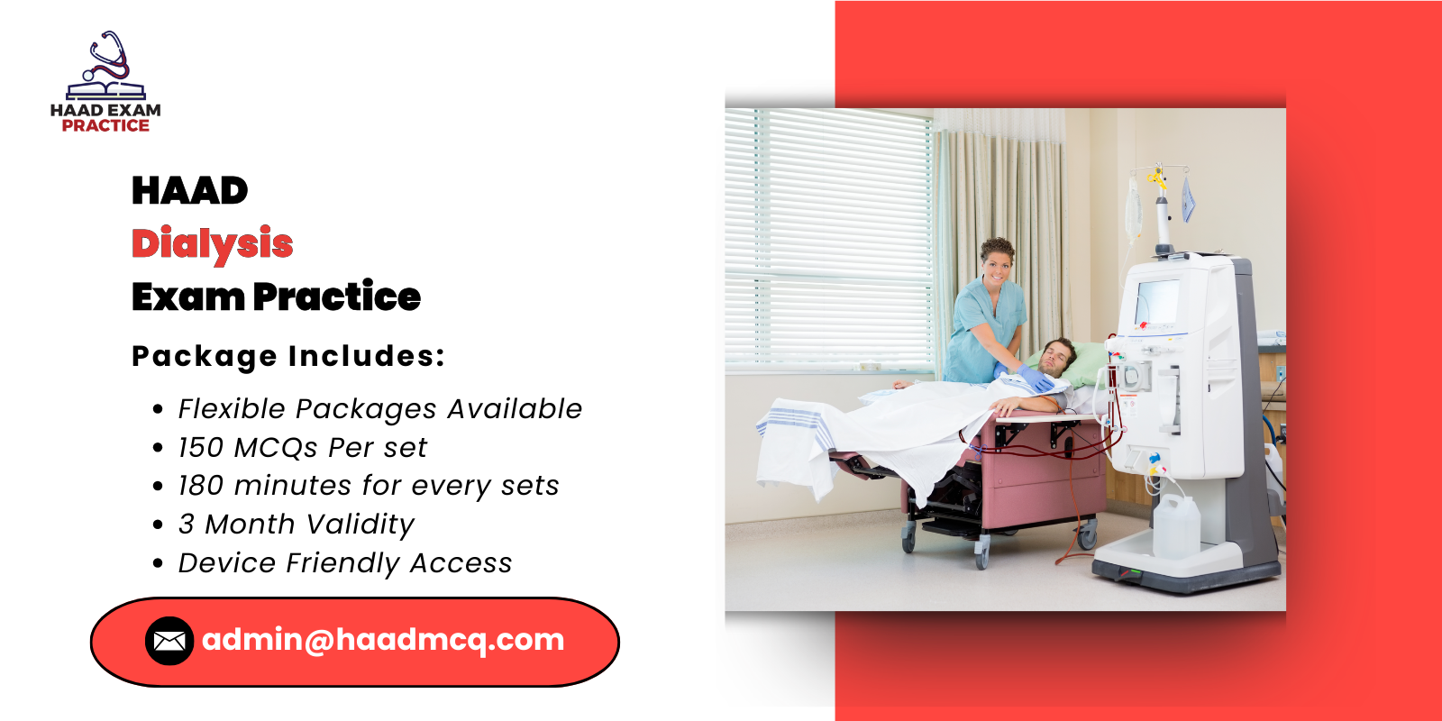 HAAD Dialysis Exam Practice