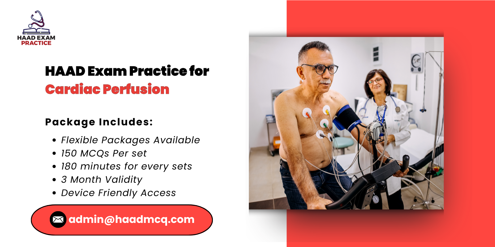 HAAD Exam Practice for Cardiac Perfusion