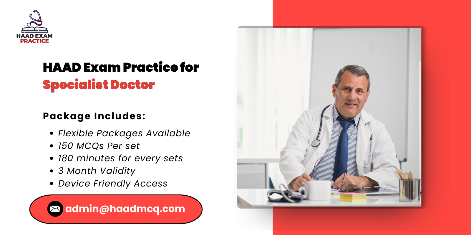 HAAD Exam Practice for Specialist Doctor