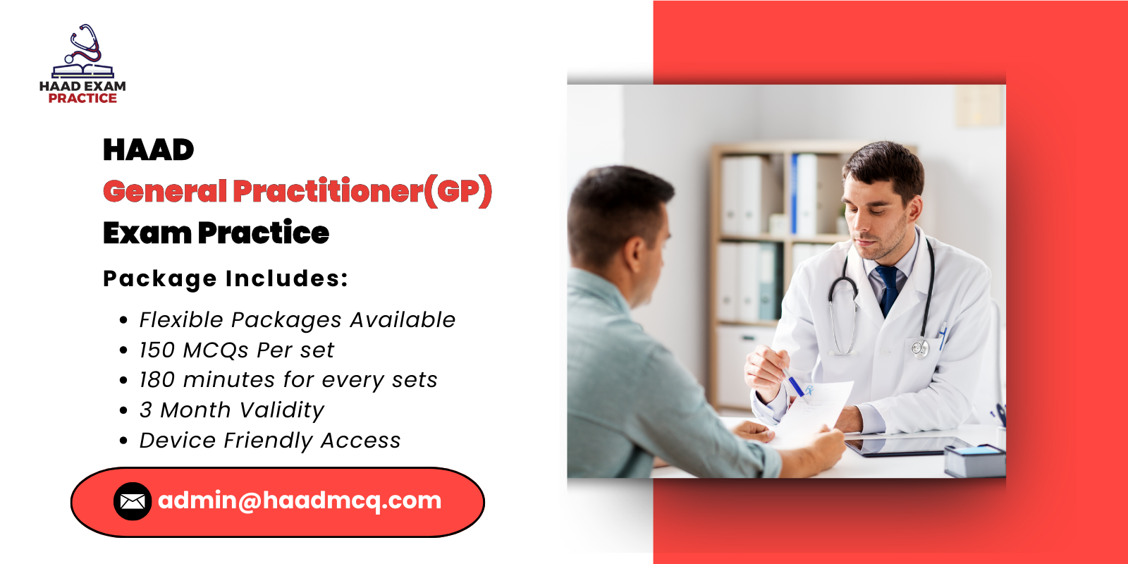 HAAD General Practitioner(GP) Exam Practice