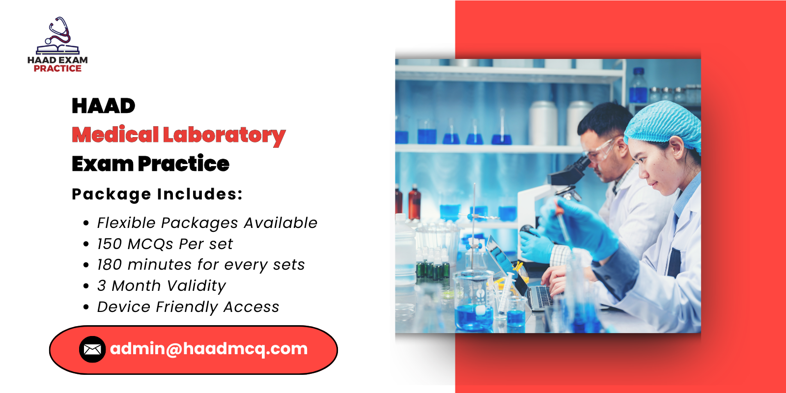 HAAD Medical Laboratory Exam Practice