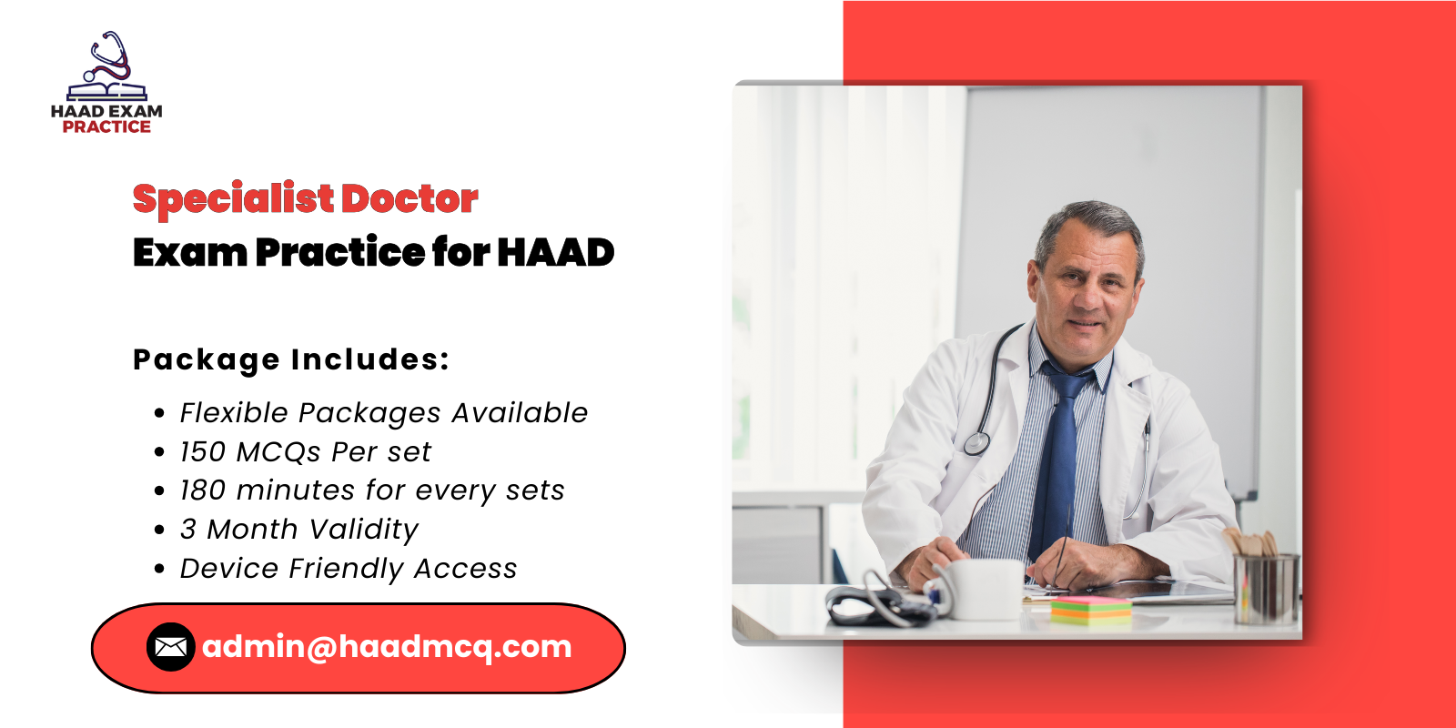 Specialist Doctor Exam Practice for HAAD
